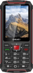 Evolveo Telefon kom&oacute;rkowy Evolveo StrongPhone W4, vodotěsn&yacute; odoln&yacute; Dual SIM telefon, černo-červen&aacute;