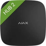 Ajax CONTROL PANEL WRL HUB 2/Juodas 38238 AJAX