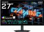 Gigabyte MO27Q28GR PC lamekuvar 68,6 cm (27") 2560 x 1440 pikslit Quad HD OLED-ekraan Must