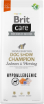 Brit Care Hypoallergenic Adult Dog Show Champion Salmon & Herring - dry dog food - 12 kg