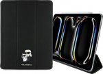 Karl Lagerfeld KLFC13PM24SAKCK iPad Pro   13'' 2024 Book Cover czarny/black Saffiano Magnetic Karl &Choupette