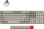 Keychron Klawiatura Keychron C2 Pro 8K (C2PX-M3) - US układ - Hot-Swappable Super Brown Switches - Czarny (Czarna) Mechaniczna Żądzeń Klaviatura