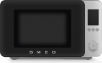Smeg Kuchenka mikrofalowa Smeg SMEG MOC02BLMEU Kombi-st&oacute;ł- Mikrofala + Gorące powietrze/Grill