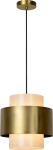 Lucide Lampa wisząca Lucide Nowoczesna lampa wisząca LED Ready złota Lucide FIRMIN 45497/30/02