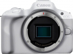 Canon EOS R50, White + RF-S 18-45mm F4.5-6.3 IS STM Kit MILC (Peeglita vahetatavate objektiividega kaamera) 24,2 MP CMOS 6000 x 4000 pikslit Valge