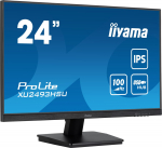 Iiyama ProLite XU2493HSU-B7 PC lamekuvar 60,5 cm (23.8") 1920 x 1080 pikslit Full HD LED Must