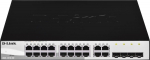 D-Link DGS-1210-20 Juhitav L2 Gigabit Ethernet (10/100/1000) 1U Must