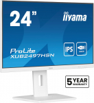 Iiyama ProLite XUB2497HSN-W2 PC lamekuvar 60,5 cm (23.8") 1920 x 1080 pikslit Full HD LED Valge