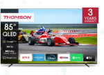 Thomson TV Set||85"|4K/Smart|QLED|3840x2160|Wireless LAN|Bluetooth|Google TV|Black|85QG7S14