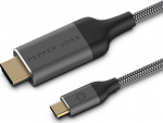 Pepper Jobs Kabel USB Pepper Jobs USB-C - HDMI 1.8 m Biały (PJ-C2H18M)