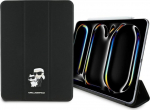 Karl Lagerfeld KLFC11PM24SAKCK iPad Pro   11'' 2024 Book Cover czarny/black Saffiano Magnetic Karl &Choupette