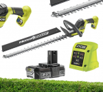 Ryobi ONE+ cordless hedge trimmer RY18HT50A-120, 18V (green/black, Li-ion battery 2.0Ah)