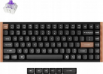 Keychron Klawiatura Keychron K8 HE Wireless (K8H-F1) - US Layout - Gateron Magnetic Nebula - Carbon Black (Czarny) Magnetyczna Bezprzewodowa Klawiatura Gamingowa