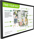 Philips 3000 series 55BDL3751T/00 signage display Interaktywny płaski panel 138,4 cm (54.5'') LCD Wi-Fi 450 cd/m 4K Ultra HD Czarny Ekran dotykowy Procesor wbudowany Android