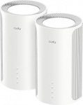Cudy Router M11000 (2-pack) 2,5G Tri-Band Wi-Fi 7 Mesh Solution