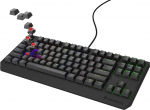 Genesis Thor 230 TKL klaviatuur M&auml;ngimine USB + RF Wireless + Bluetooth QWERTY Must
