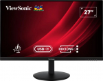 Viewsonic VG Series VG2709U-2K PC lamekuvar 68,6 cm (27") 2560 x 1440 pikslit Quad HD LED Must