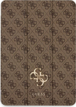 Guess GUFC13PM24PS4SGW iPad Pro 13'' 2024  brązowy/brown Magnetic 4G Big Logo