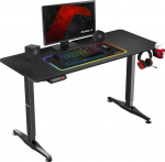 Huzaro Biurko Huzaro Hero 8.5 Czarne 140 cmx60 cm