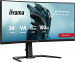 Iiyama G-MASTER GCB3484WQSU-B1 PC lamekuvar 86,4 cm (34") 3440 x 1440 pikslit UltraWide Quad HD LED Must