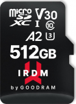 Goodram Karta GoodRam IRDM M2AA MicroSDXC 512 GB Class 10 UHS-I/U3 A2 V30 (IR-M2AA-5120R12)
