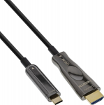 Inline Kabel USB InLine USB-C - HDMI 25 m Czarny (64225A)