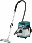 Makita DVC155LZX2, wet/dry vacuum cleaner (blue/grey, without batteries and charger)