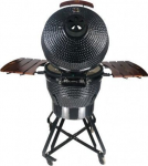 Tunabone Kamado Pro 24" grill Size L, Dark grey