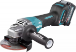 Makita Szlifierka Makita Makita cordless angle grinder GA016GM201 XGT, 40V (blue/black, 2x Li-Ion XGT battery 4.0Ah, MAKPAC size 4)