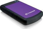 Transcend Dysk zewnętrzny HDD Transcend 25H3P 1TB Czarno-fioletowy (TS1TSJ25H3P)