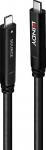 Lindy Kabel USB Lindy USB-C - USB-C 15 m Czarny (43399)