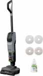Bissell SpinWave + Vac Pet Pro Pionowy odkurzacz Bateria Suchy i Mokry Cykloniczny Worek na kurz 0,4 l Czarny, Szary