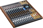 Tascam MODEL 16 audio mixer 16 channels 20 - 30000 Hz Black, Gold, Wood
