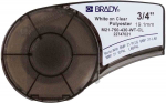 Brady White on Clear 6,4m x 19,05mm
