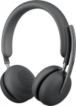 Logitech Zone Wireless 2 Zestaw słuchawkowy Przewodowy i Bezprzewodowy Opaska na głowę Biuro/centrum telefoniczne USB Type-C Bluetooth Grafitowy