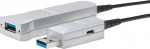 Vivolink Kabel USB VivoLink USB-A - USB-A 20 m Czarno-biały (PROUSB3AAF20)