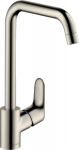 Hansgrohe Bateria kuchenna Hansgrohe Focus stojąca stal szlachetna (31820800)