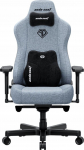 Anda Seat Fotel gamingowy materiałowy Anda Seat Kaiser 3E XL Gray Blue Fabric
