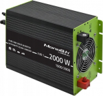 Qoltec UPS Qoltec Przetwornica Qoltec solarna Monolith 3w1 z funkcją ładowania AC | MPPT | UPS | ATS | 1000W | 2000W | 12V na 230V | Czysty Sinus