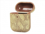 Terratec Etui ochronne AirBox Crocodile do AirPods brązowy