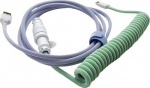 Ducky Kabel USB Ducky USB-A - USB-C 1.8 m Fioletowy (DKCC-IRCNC1)