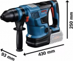 Bosch Młotowiertarka Bosch GBH 18V-34 CF 18 V