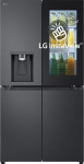LG InstaView GMG960EVJE side-by-side refrigerator Freestanding 638 L Black
