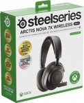 Steelseries Słuchawki SteelSeries Arctis Nova 7X Wireless Gen 2 Zestaw słuchawkowy Bezprzewodowy Opaska na głowę Gaming Bluetooth Czarny