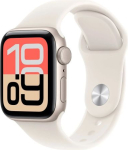 Apple Watch SE 3 (2025) GPS 40mm Starlight Alu Case, Starlight Sport Band M/L EU MEH54