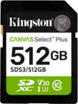 Kingston Technology Canvas Select Plus Gen3 512 GB SD UHS-I Klass 10