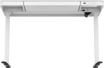 Tuckano Desk with electric height adjustment ET119W-C White. Desk top dimensions: 120 x 60cm.