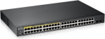 Zyxel GS1900-48HPv2 Managed L2 Gigabit Ethernet (10/100/1000) Power over Ethernet (PoE) Black