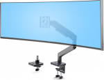 Startech H1M1AG1-MONITOR-ARM uchwyt / stojak do monitor&oacute;w 124,5 cm (49'') Biurko Czarny