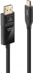 Lindy Kabel USB Lindy USB-C - DisplayPort 3 m Czarny (43303)